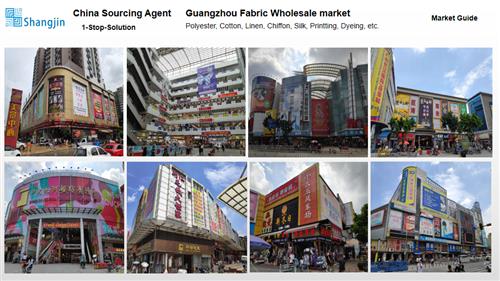 China sourcing agent - Guangzhou fabric wholesale market
