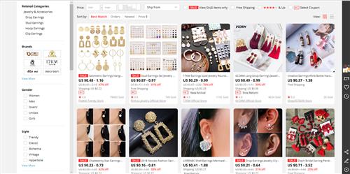 China wholesale - Jewelry and apparel accessories market in Guangzhou