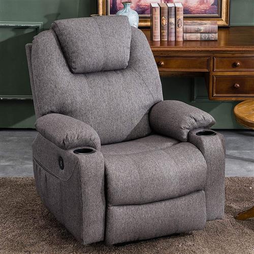 Electric power lift recliner armchairs sofas for elderly wholesale purchasing from China - European Style PU Sofa Adjustable Swivel Recliner