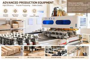 Direct factory advanced equipment and precision machining ensure efficient production and consistent quality for every wooden baby playpen